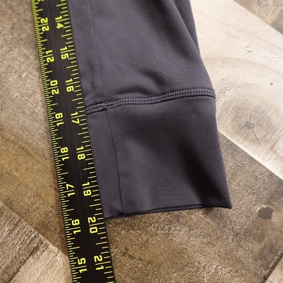 Athleta Intrepid Sun Shield Quarter Zip Women’s Medium Gray UPF Long Sleeve - Picture 8 of 13